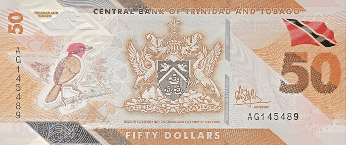 Current Bank Notes - Trinidad and Tobago 50 Dollar