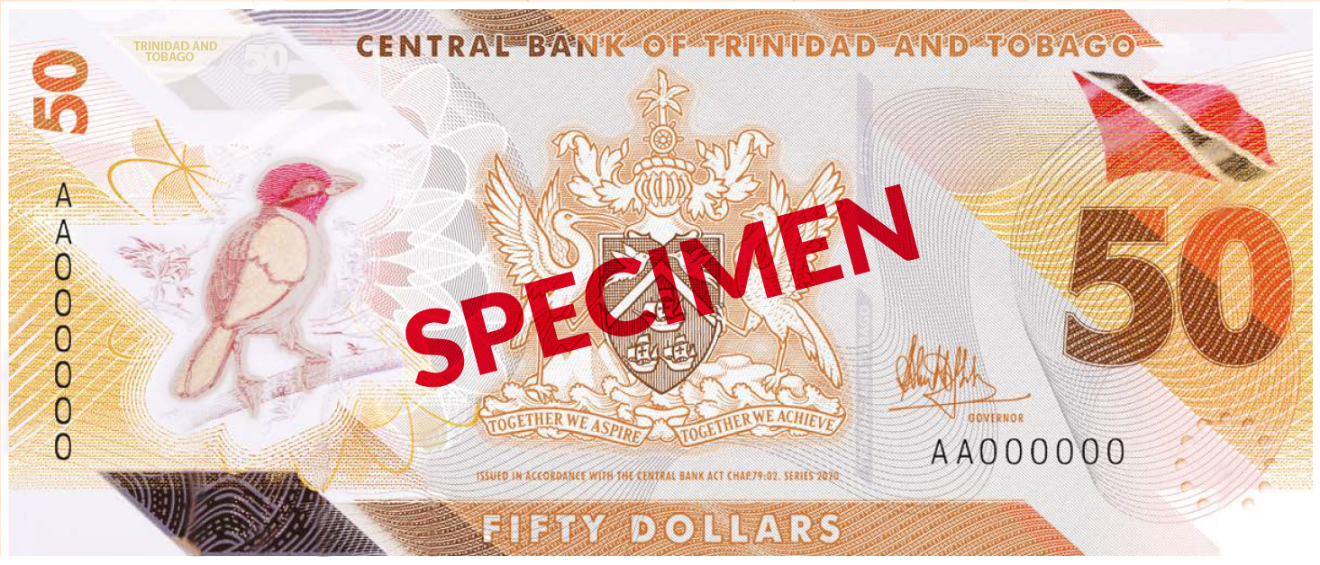 Current Notes Central Bank Of Trinidad And Tobago