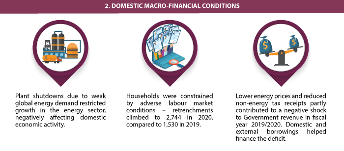 domestic macro financial conditions