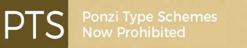 Ponzi Type Schemes Now Prohibited