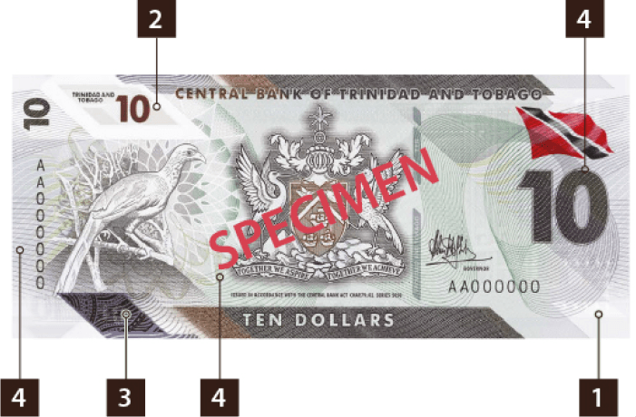 10 Dollar - Trinidad and Tobago