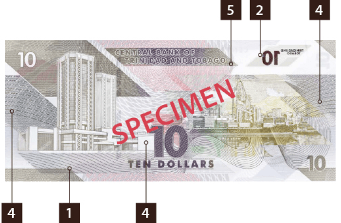 10 Dollar - Trinidad and Tobago